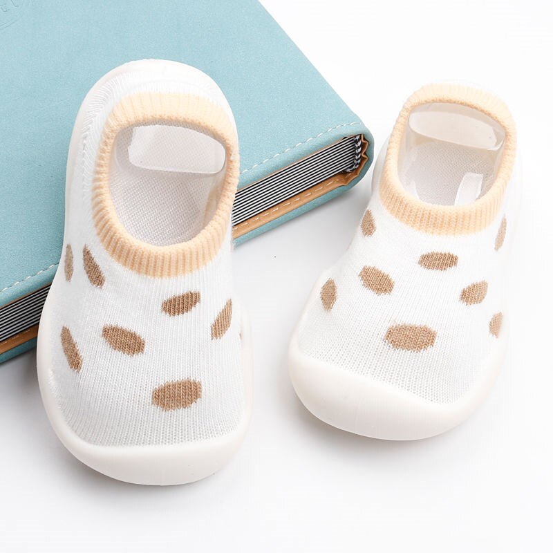 Baby Shoe Socks with Rubber Sole